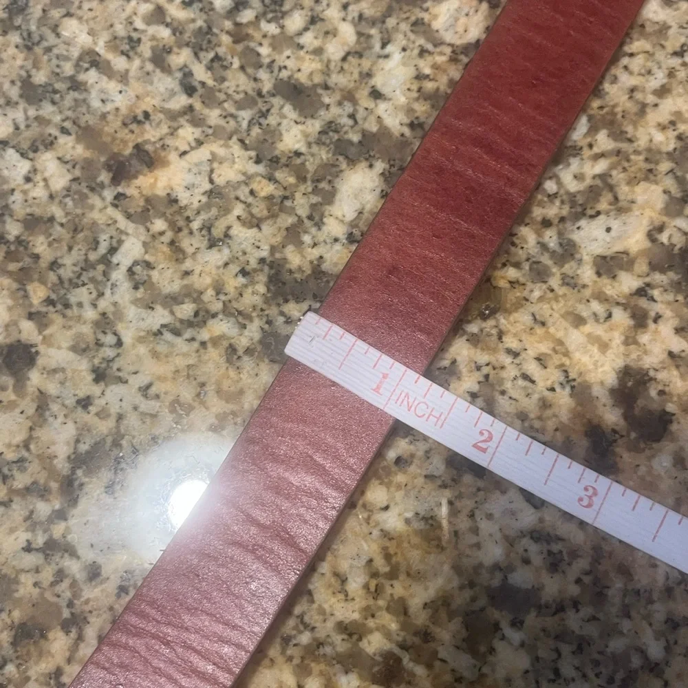 Gap Vintage Brown Leather Belt Adjustable Sliding Buckle L